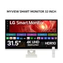 LG MYVIEW SMART MONITOR 32 INCH 32U721SA-W VA UHD 4K 2160P 5MS 60HZ HDR10 USB-C SPEAKER WEBOS WHITE 3Y - Variant 1