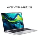 ACER ASPIRE LITE 14 AL14 I5 1235 16GB 512GB W11+OHS 14.0WUXGA IPS SLV -51M.59YA/16 - Image 1
