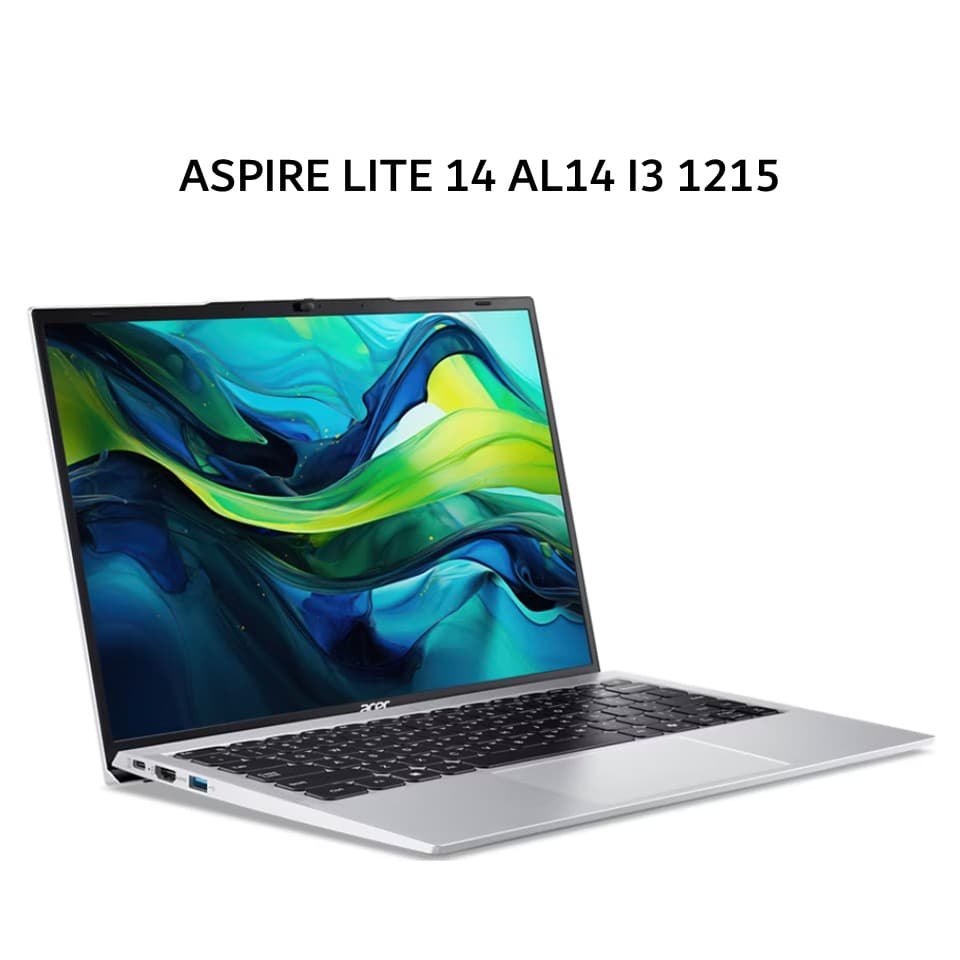 ACER ASPIRE LITE 14 AL14 I3 1215 8GB 256GB W11+OHS 14.0WUXGA IPS SLV -51M.31Y7