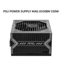 MSI PSU POWER SUPPLY MAG A550BN 550W (80+ BRONZE) BLACK 5Y - Image 2