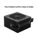 MSI PSU POWER SUPPLY MAG A750BN PCIE5 750W (80+ BRONZE) PCIE 5.0 BLACK 5Y - Image 1