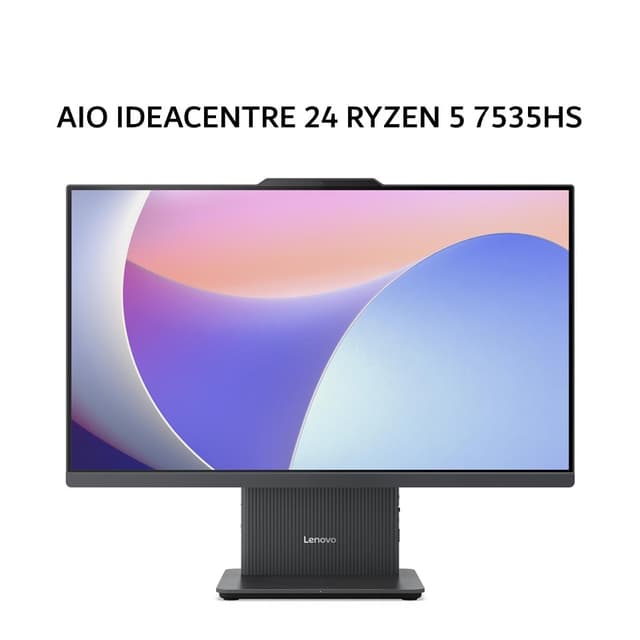 LENOVO AIO IDEACENTRE 24 RYZEN 5 7535HS 8GB 512GB W11+OHS 23.8FHD IPS LUNA GRY -88ID