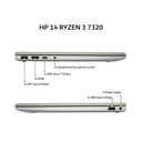 HP 14 RYZEN 3 7320 8GB 512GB W11+OHS+M365B 14.0FHD IPS BLIT COPILOT GLD -EM0321AU - Image 2