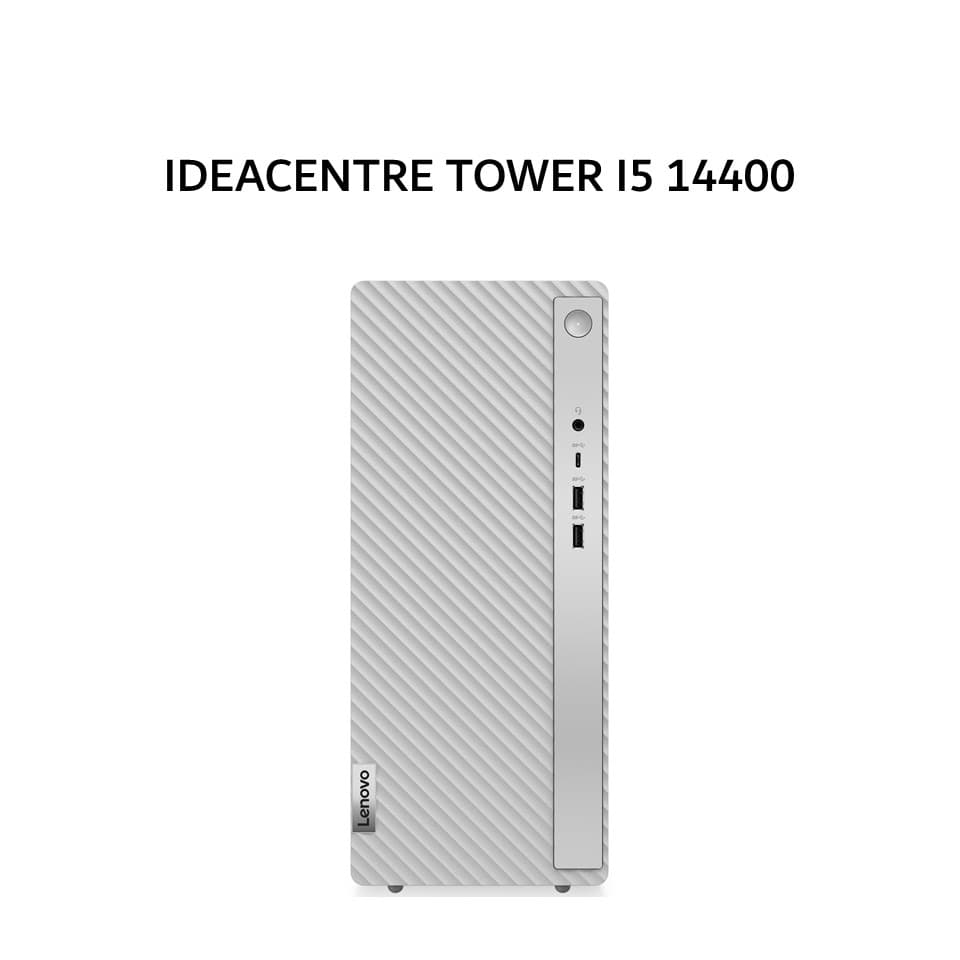 LENOVO IDEACENTRE TOWER I5 14400 8GB 512GB W11+OHS 1Y GRY -6UID + MONITOR 21.5