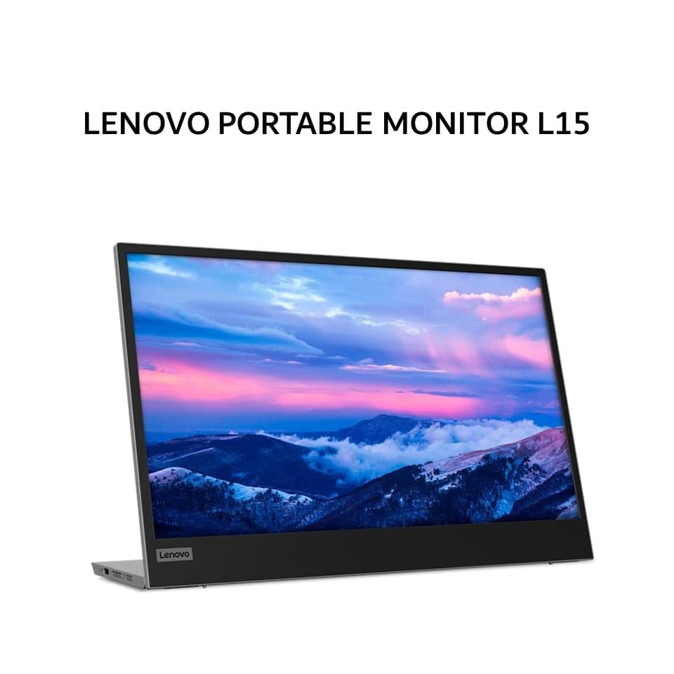 LENOVO PORTABLE MONITOR 15.6 INCH L15 IPS FHD 1080P 6MS 60HZ 3Y