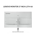 LENOVO MONITOR 27 INCH L27H-4A IPS QHD 2K 1440P 1MS 100HZ ERGONOMIC SPEAKER USB-C CLOUD GREY 3Y - Image 1