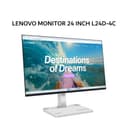 LENOVO MONITOR 24 INCH L24D-4C IPS FHD 1080P 1MS 144HZ AMD FREESYNC ERGONOMIC SPEAKER USB-C SILVER 3Y - Image 2