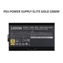 COOLER MASTER PSU POWER SUPPLY ELITE GOLD 1000W (80+ GOLD) FULLY MODULAR ATX 3.1 PCIE 5.0 BLACK 5Y - Image 2