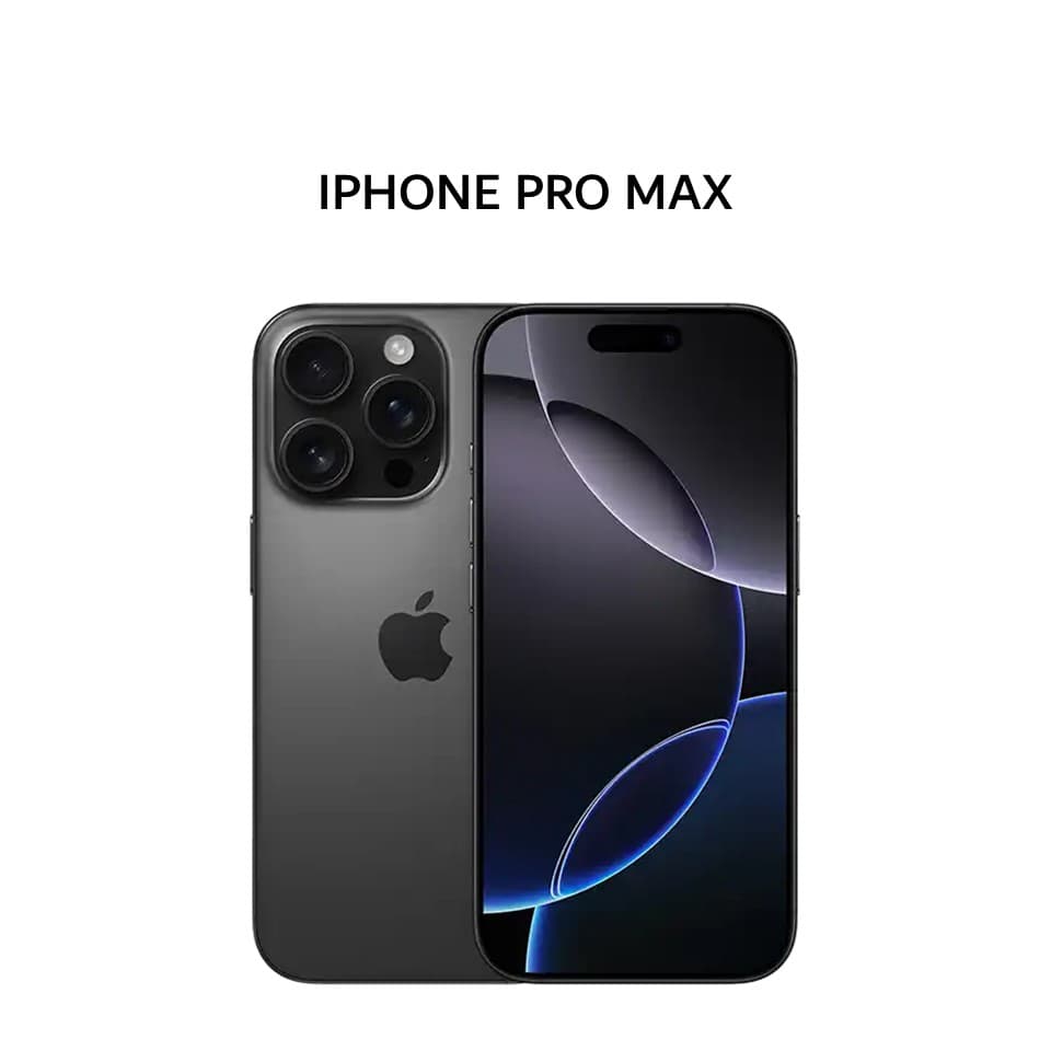APPLE IPHONE 16 PRO MAX 256GB BLACK TITANIUM GRS RSMI INDONESIA TAM