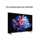 TCL 65 INCH DLED 4K UHD WIFI BT GOOGLE TV - 65P6K - Image 1