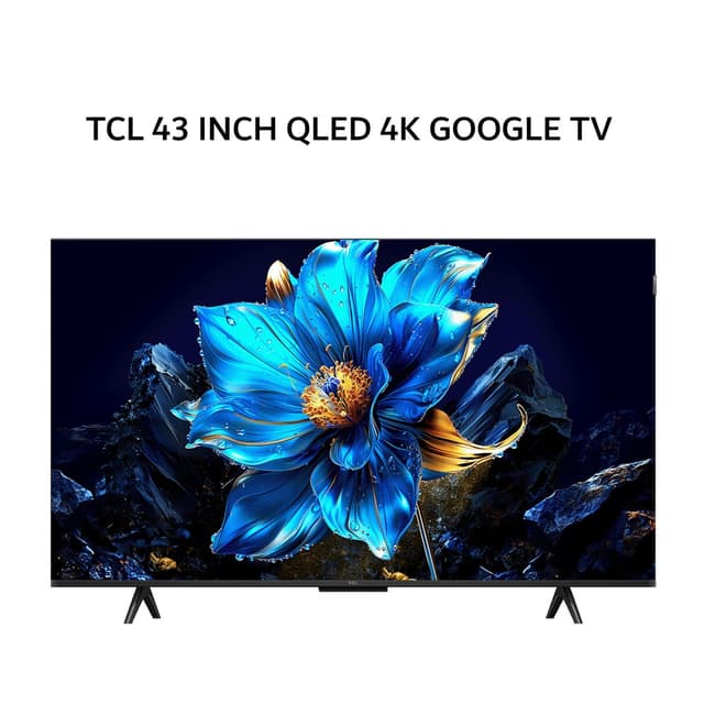 TCL 43 INCH QUANTUM DOT QLED 4K GOOGLE TV - 43P7K