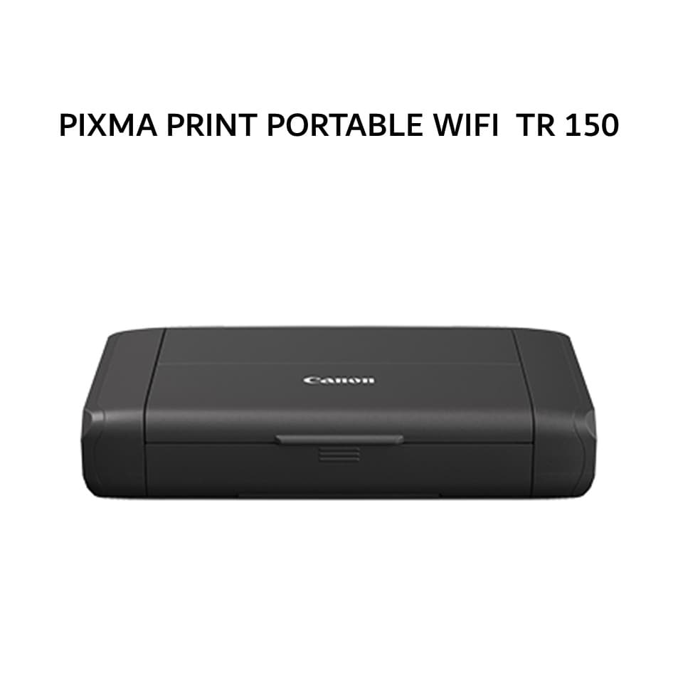 CANON PIXMA PRINT PORTABLE WIFI  TR 150 WITH BATTERY 2Y