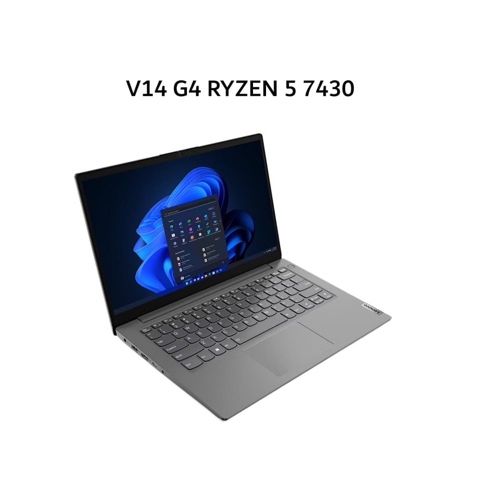 LENOVO V14 G4 RYZEN 5 7430 8GB 512GB W11+OHS 14.0FHD IPS GRY 2Y -5BID