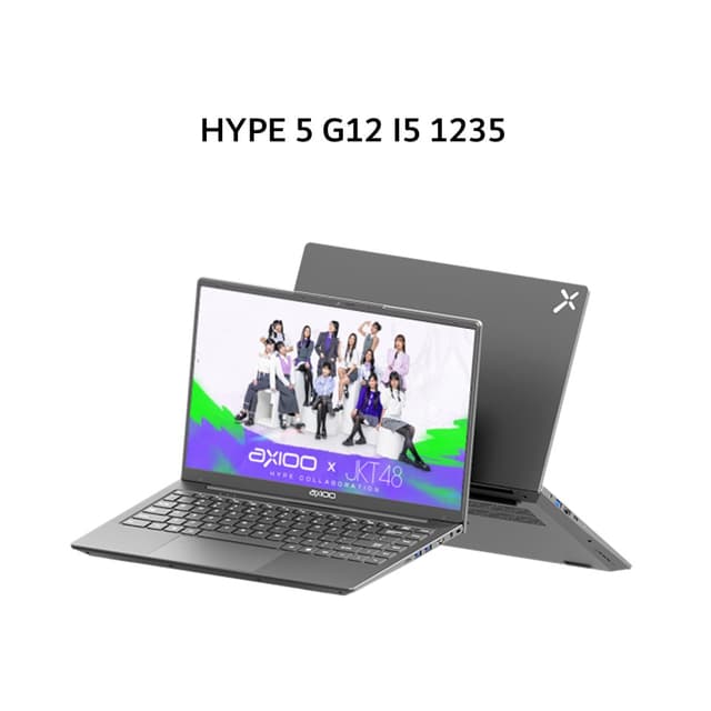 AXIOO HYPE 5 G12 I5 1235 8GB 256GB DOS 14.0FHD IPS BLK