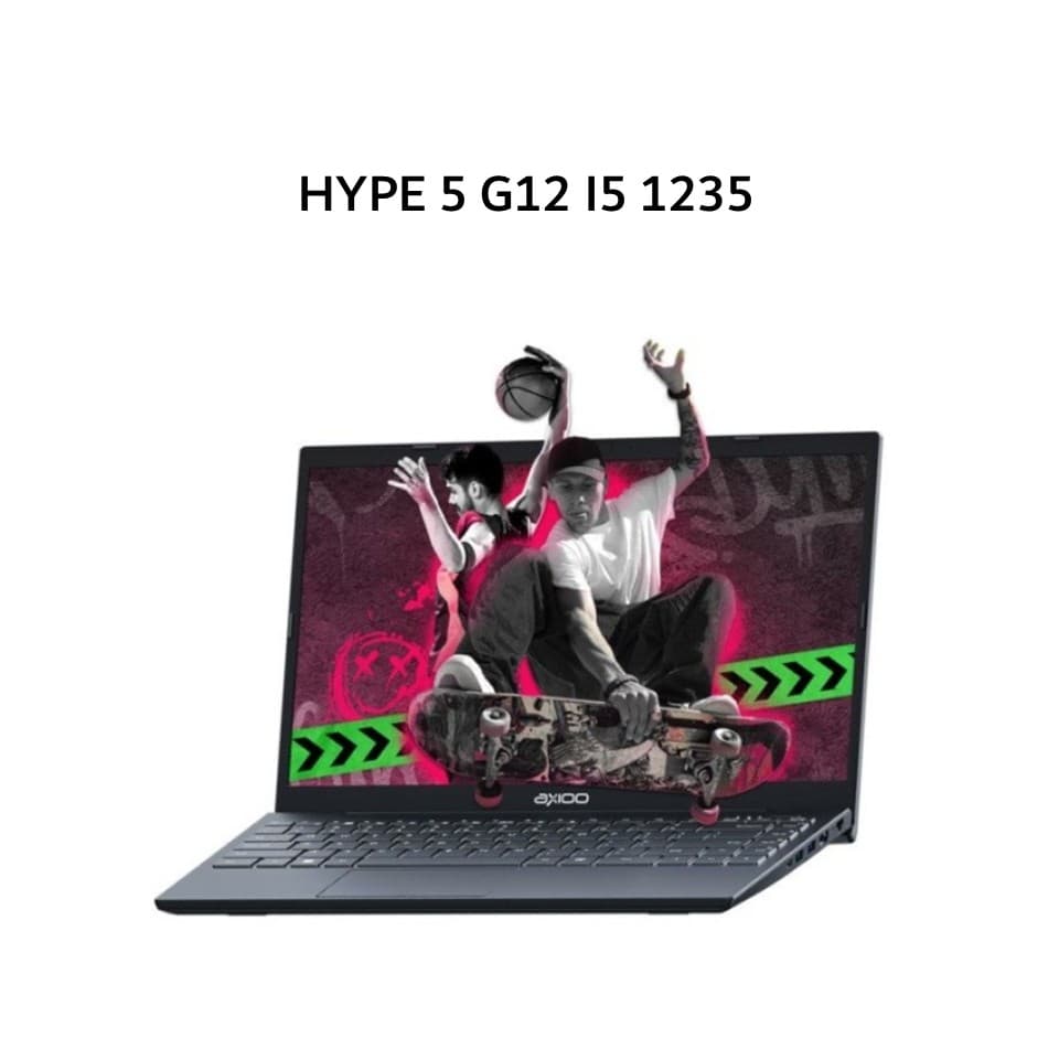 AXIOO HYPE 5 G12 I5 1235 16GB 512GB DOS 14.0FHD IPS BLK