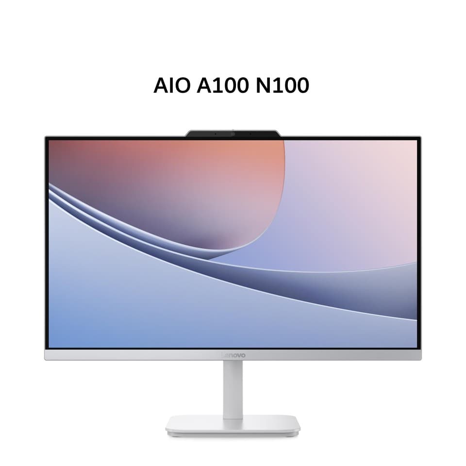 LENOVO AIO A100 N100 8GB 512GB W11+OHS 23.8FHD CLOUD GREY -5BID