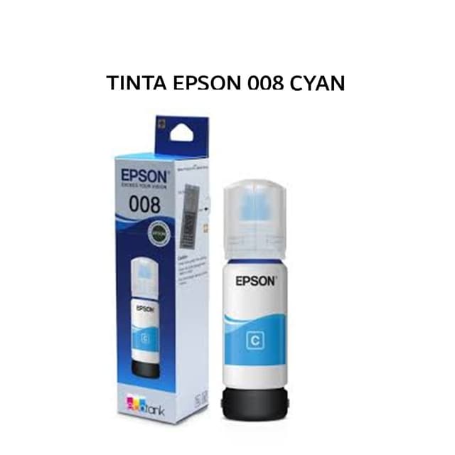 TINTA EPSON 008 CYAN