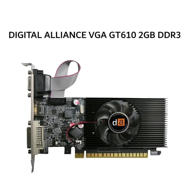 DIGITAL ALLIANCE VGA GT610 2GB DDR3 64BIT 2Y