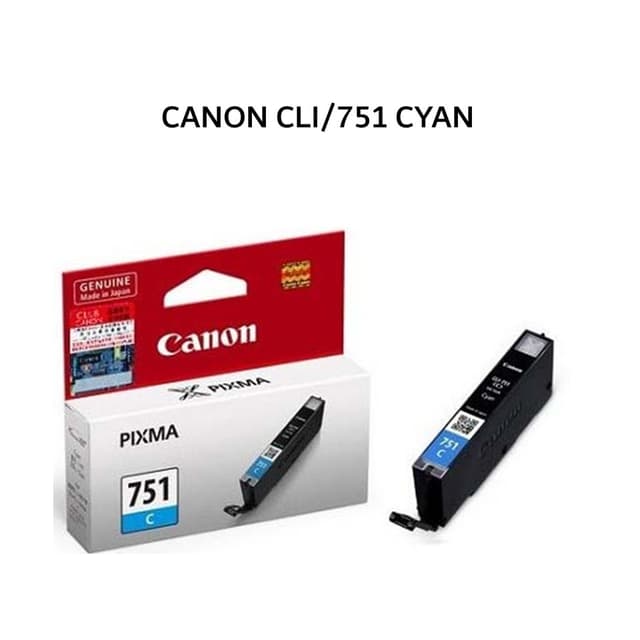 TINTA CANON CLI/751 CYAN