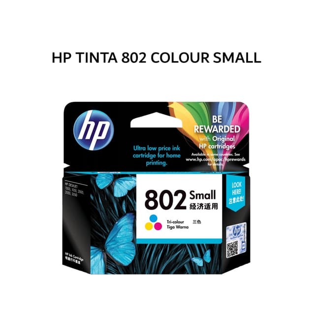 HP TINTA 802 COLOUR SMALL