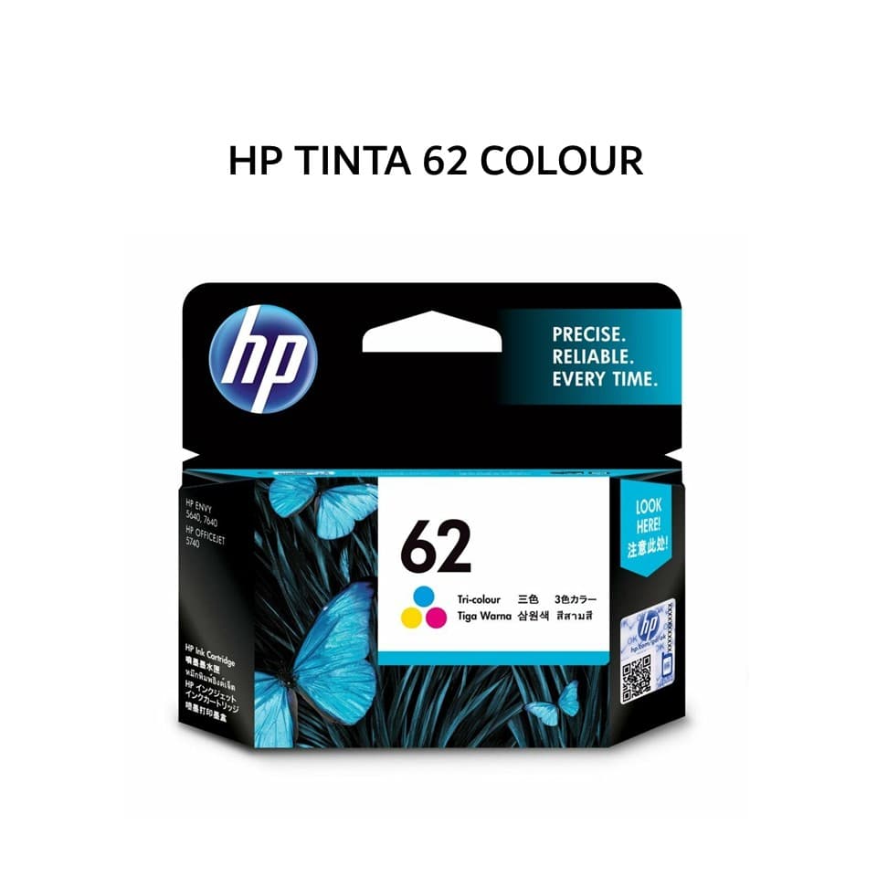 HP TINTA 62 COLOUR