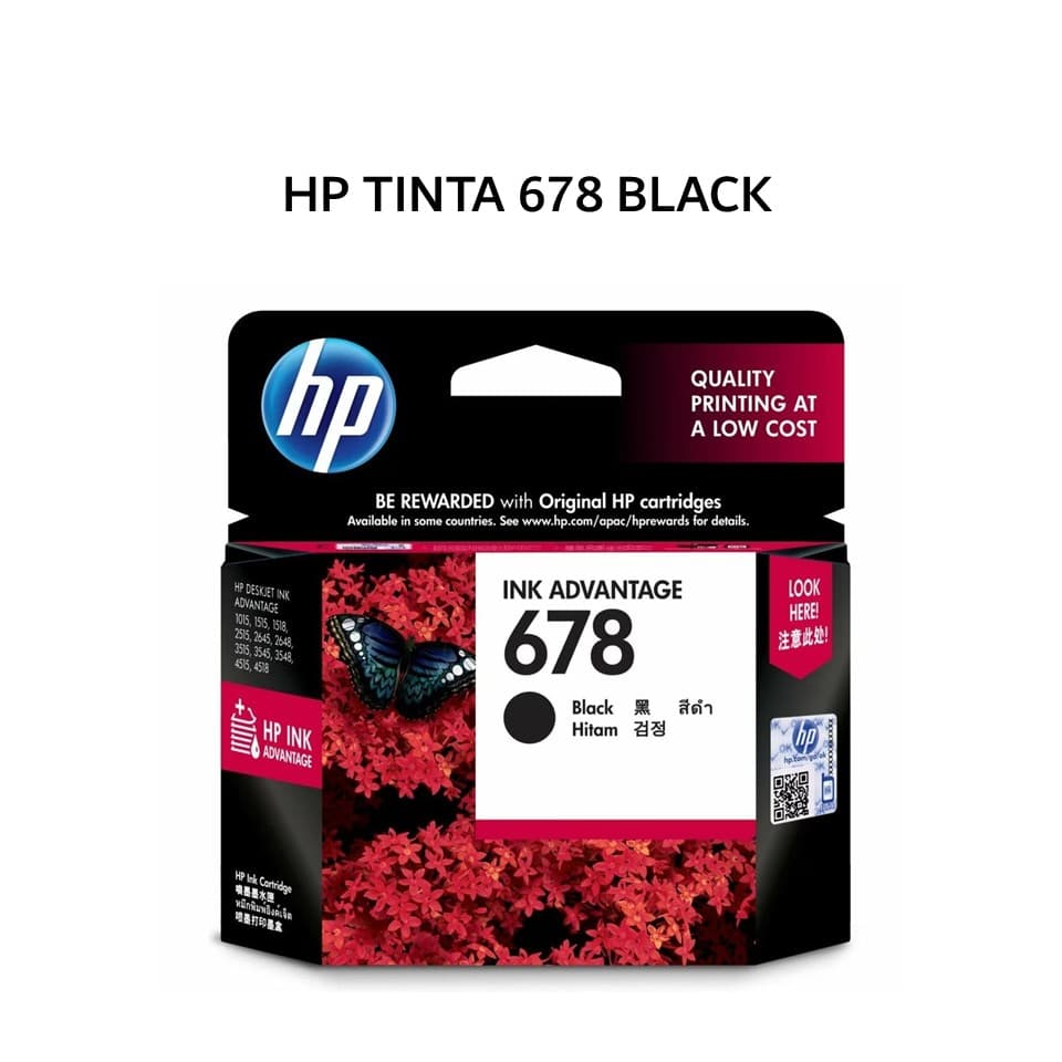HP TINTA 678 BLACK