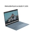 HP PAVILION PLUS 14 OLED I7 1355 16GB 1TB W11+OHS 14.0 2.8K VRR 120HZ BLIT EVO 2Y BLU -EW0081TU - Image 1
