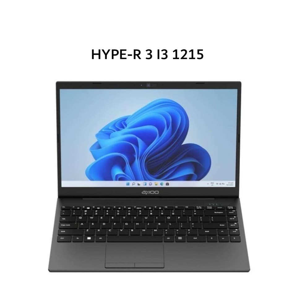 AXIOO HYPE-R 3 I3 1215 12GB 256GB W11 14.0FHD BLK (1KG)