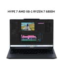 AXIOO HYPE 7 AMD X8-1 RYZEN 7 6800H 16GB 512GB W11 14.0FHD IPS BLIT GRY - Image 1