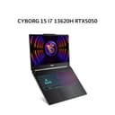 MSI CYBORG 15 I7 13620H RTX5050 8GB/ 16GB 512GB W11+OHS 15.6FHD 144HZ 4ZRGB 2Y+ADP BLK -B13WEKG.481 - Image 1