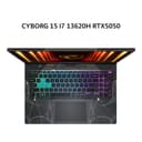 MSI CYBORG 15 I7 13620H RTX5050 8GB/ 16GB 512GB W11+OHS 15.6FHD 144HZ 4ZRGB 2Y+ADP BLK -B13WEKG.481 - Image 2