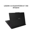LENOVO LEGION 5 15 OLED RYZEN AI 7 350 RTX5070 8GB/ 32GB 1TB W11+OHS+M365B 15.1WQXGA 165HZ 24ZRGB 3Y+3ADP BLK -22ID - Image 3