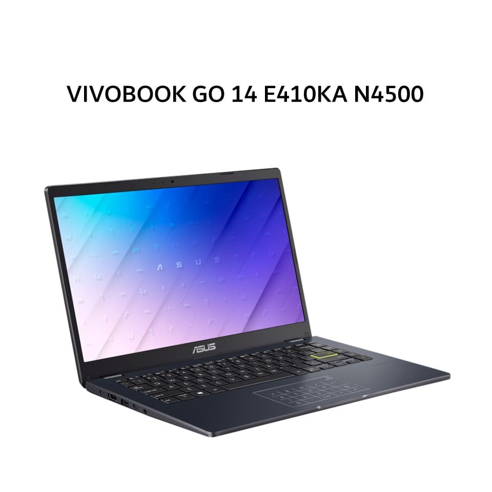 ASUS VIVOBOOK GO 14 E410KA N4500 8GB 512GB W11+OHS+M365B 14.0FHD BLIT BLK -FHD454M