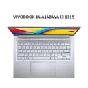 ASUS VIVOBOOK 14 A1404VA I3 1315 8GB 512GB W11+OHS+M365B 14.0FHD VIPS SLV -VIPS3853M - Image 1