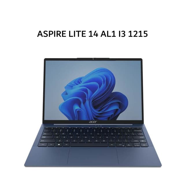 ACER ASPIRE LITE 14 AL1 I3 1215 8GB 256GB W11+OHS 14.0WUXGA IPS BLU -14M.RSID