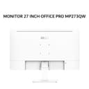 MSI MONITOR 27 INCH OFFICE PRO MP273QW E2 IPS WQHD 2K 1440P 1MS 100HZ HDR 400 SPEAKER WHITE 3Y - Image 2