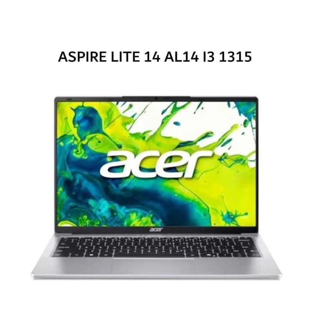 ACER ASPIRE LITE 14 AL14 I3 1315 8GB 512GB W11+OHS 14.0WUXGA IPS SLV -53M.36GD