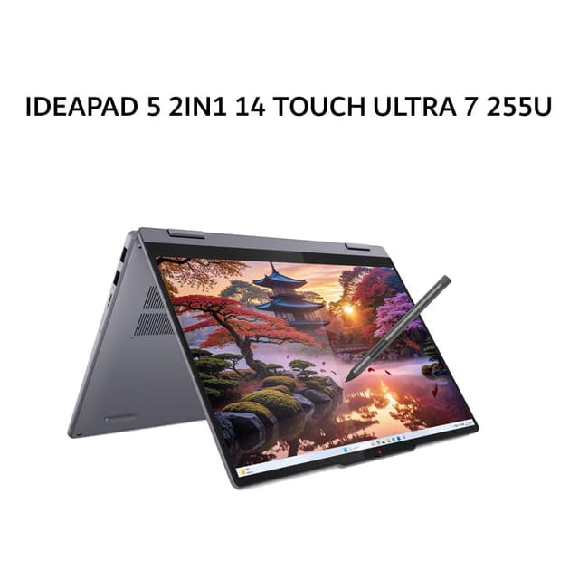 LENOVO IDEAPAD 5 2IN1 14 TOUCH ULTRA 7 255U 16GB 512GB W11+OHS+M365B 14.0WUXGA PEN 2Y+2ADP LUNA GRY -63ID