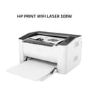 HP PRINT WIFI LASER 108W 2Y - Image 1