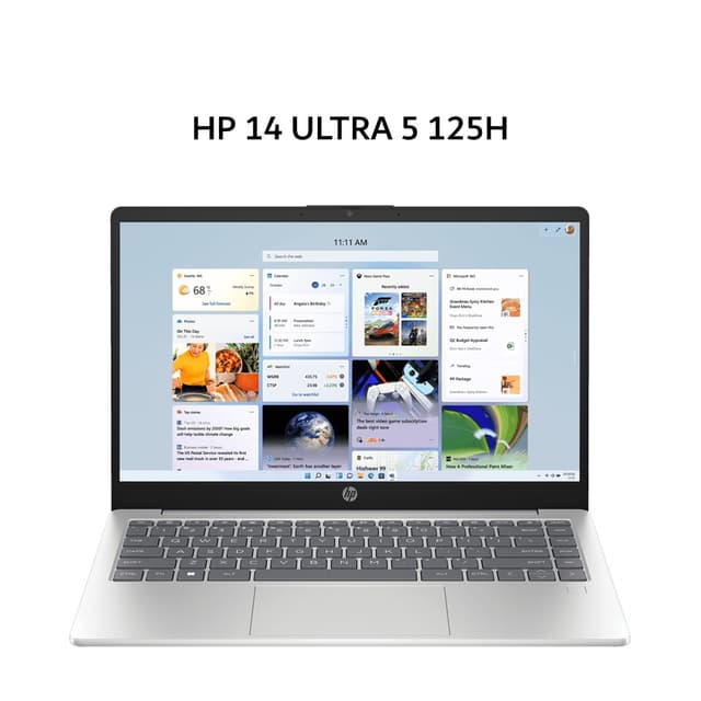 HP 14 ULTRA 5 125H 24GB 512GB W11+OHS+M365B 14.0FHD IPS BLIT 2Y SLV -EP1187TU