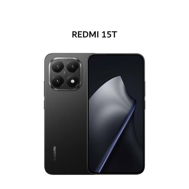 XIAOMI REDMI 15T 12GB 512GB BLACK (BOX CHA+CAS)