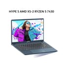 AXIOO HYPE 5 AMD X5-2 RYZEN 5 7430 8GB 256GB DOS 14.0FHD IPS BLIT BLU - Image 1