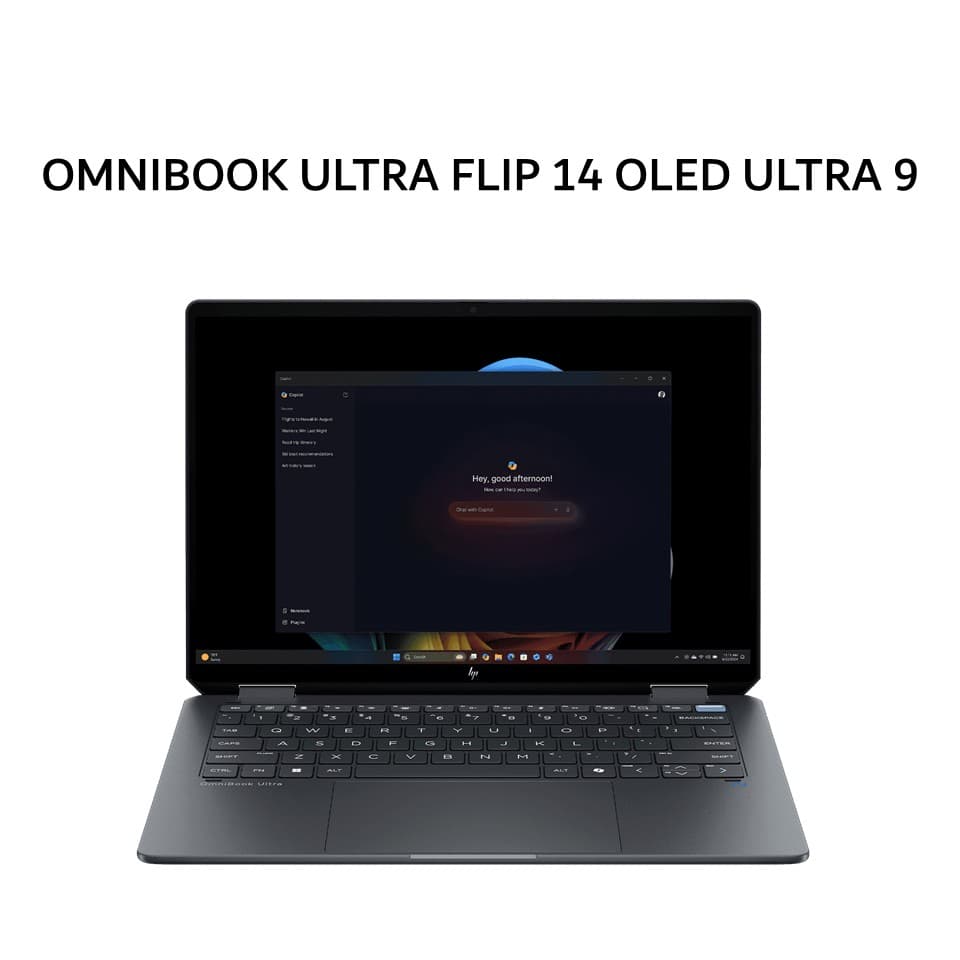 HP OMNIBOOK ULTRA FLIP 14 OLED ULTRA 9 288V 32GB 2TB W11+OHS 14.0 2.8K VRR 120HZ 2Y+2ADP 2IN1 EVO GRY -FH0334TU