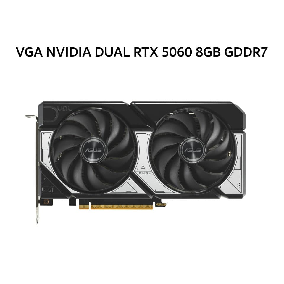 ASUS VGA NVIDIA GEFORCE DUAL RTX 5060 8GB GDDR7 OC 3Y