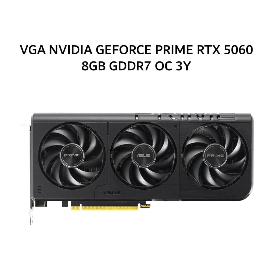 ASUS VGA NVIDIA GEFORCE PRIME RTX 5060 8GB GDDR7 OC 3Y