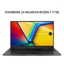ASUS VIVOBOOK 14 M1405YA RYZEN 7 7730 16GB 512GB W11+OHS+M365B 14.0WUXGA VIPS FP BLK -VIPS751M - Image 1