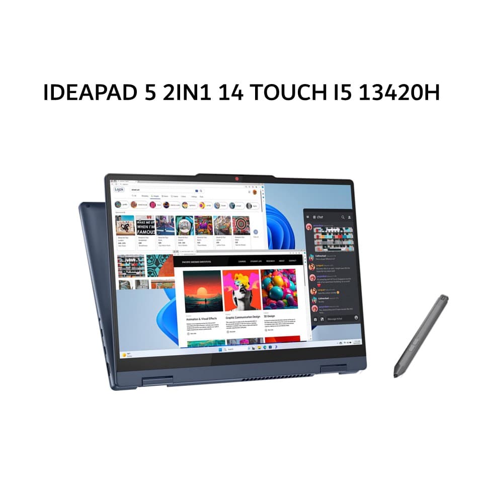 LENOVO IDEAPAD 5 2IN1 14 TOUCH I5 13420H 16GB 512GB W11+OHS+M365B 14.0WUXGA PEN 2Y+2ADP BLU -88ID
