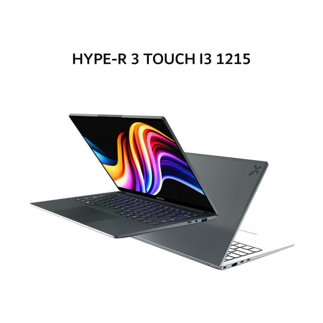 AXIOO HYPE-R 3 TOUCH I3 1215 12GB 256GB W11 14.0FHD IPS GRY (1KG)
