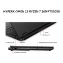 HP HYPERX OMEN 15 RYZEN 7 260 RTX5050 8GB/ 16GB 1TB W11+OHS+M365B 15.3WQXGA 180HZ 100SRGB 4ZRGB 2Y+2ADP BLK -GB0666AX - Image 2