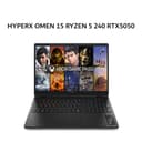 HP HYPERX OMEN 15 RYZEN 5 240 RTX5050 8GB/ 16GB 1TB W11+OHS+M365B 15.3WQXGA 180HZ 100SRGB 4ZRGB 2Y+2ADP BLK -GB0555AX - Variant 1